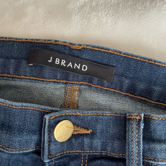 J brand dark low waist jeans - Picture 2 of 3